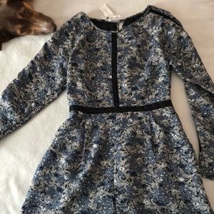 Anthropologie Long Sleeve Romper
